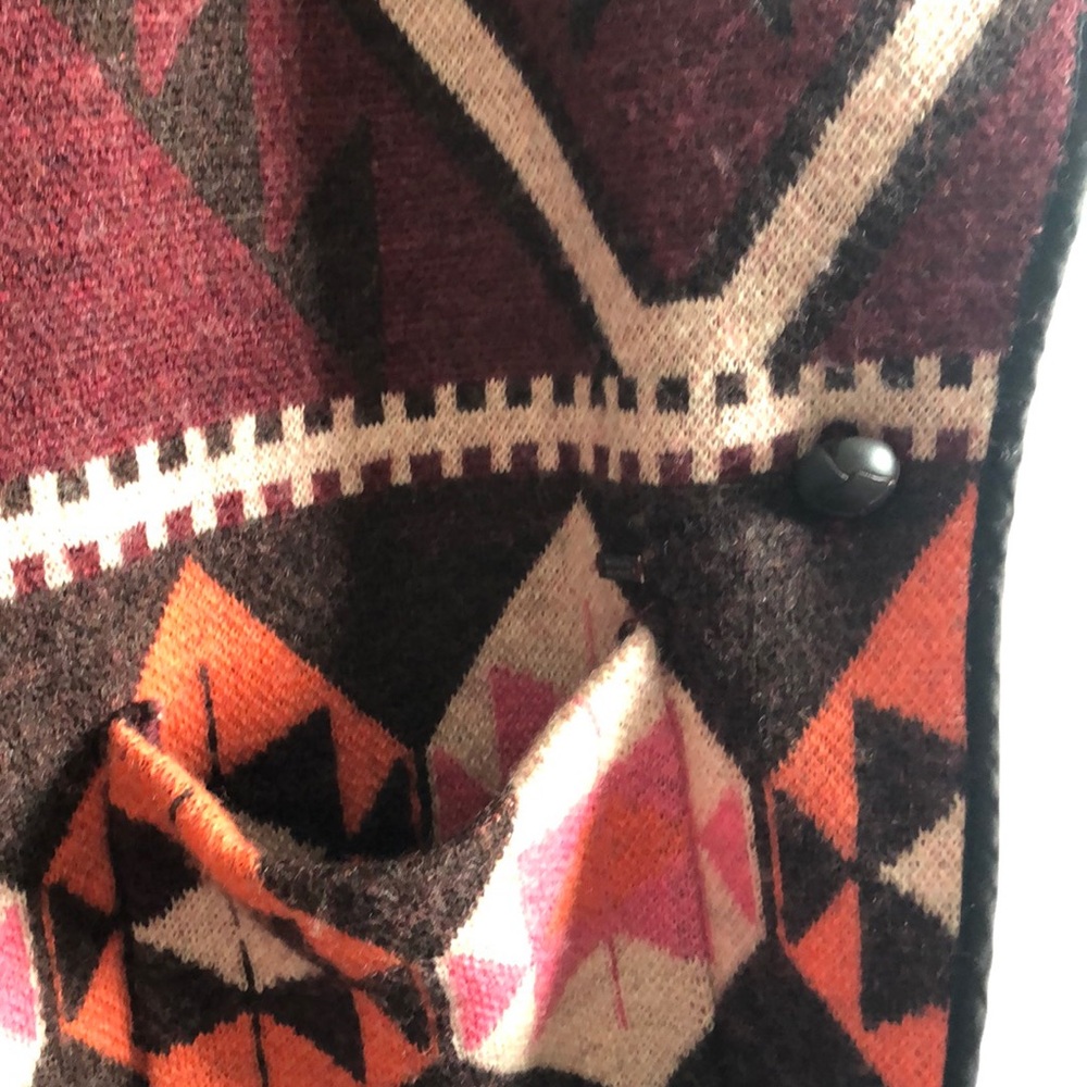 Maison Scotch Knit Poncho Vest - Picture 7 of 8
